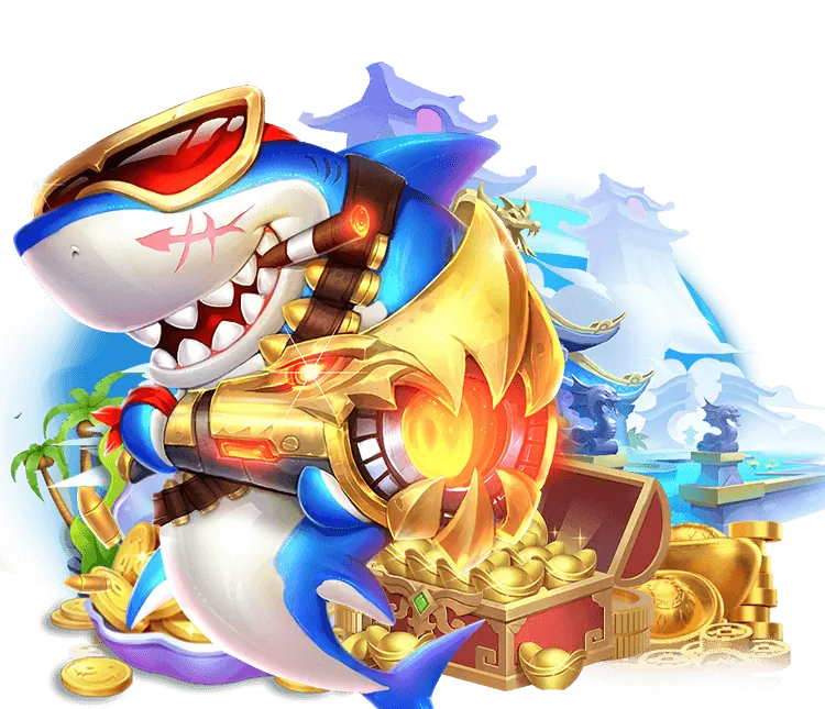 Hình ảnh jackpot lũy tiến khổng lồ với núi tiền và đồng xu vàng
